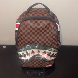 Limited Edition Spray ground Brown & Black Checkered 