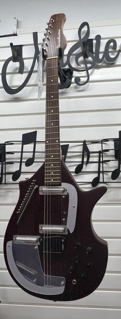 Danelectro Guitar With Harp 