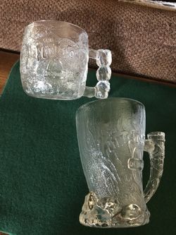 “ vintage” Flintstones mugs purchased from McDonald’s collectibles
