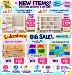 🚨🌈 BIG SALE! LAKESHORE LEARNING & ECR4KIDS! 🌈
