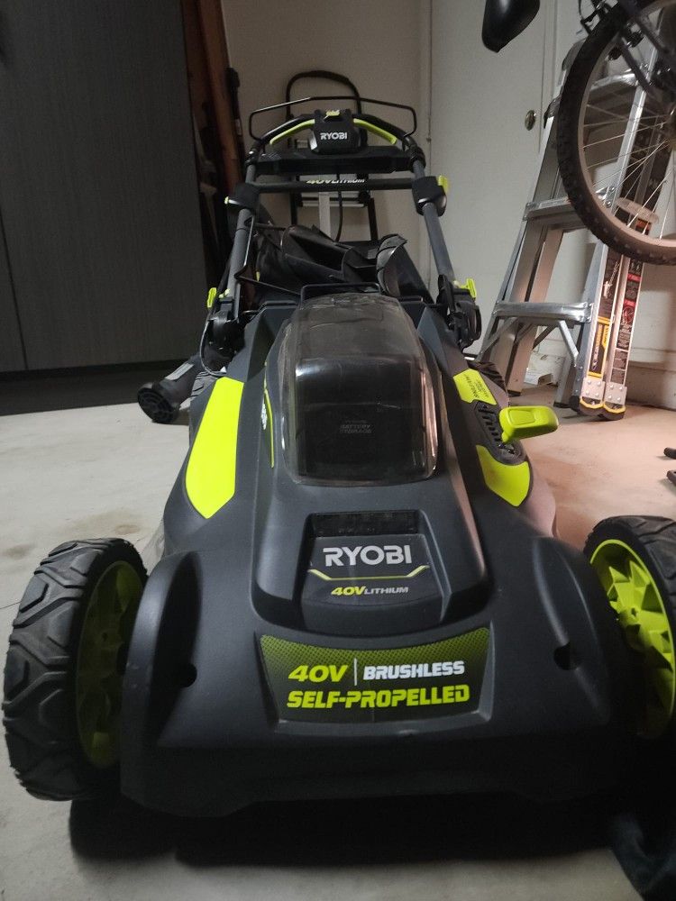 RYOBI 20 In. 40 Volt Lawn Mower for Sale in Chandler AZ OfferUp