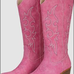 Pink Roper Cowgirl Boots 8.5