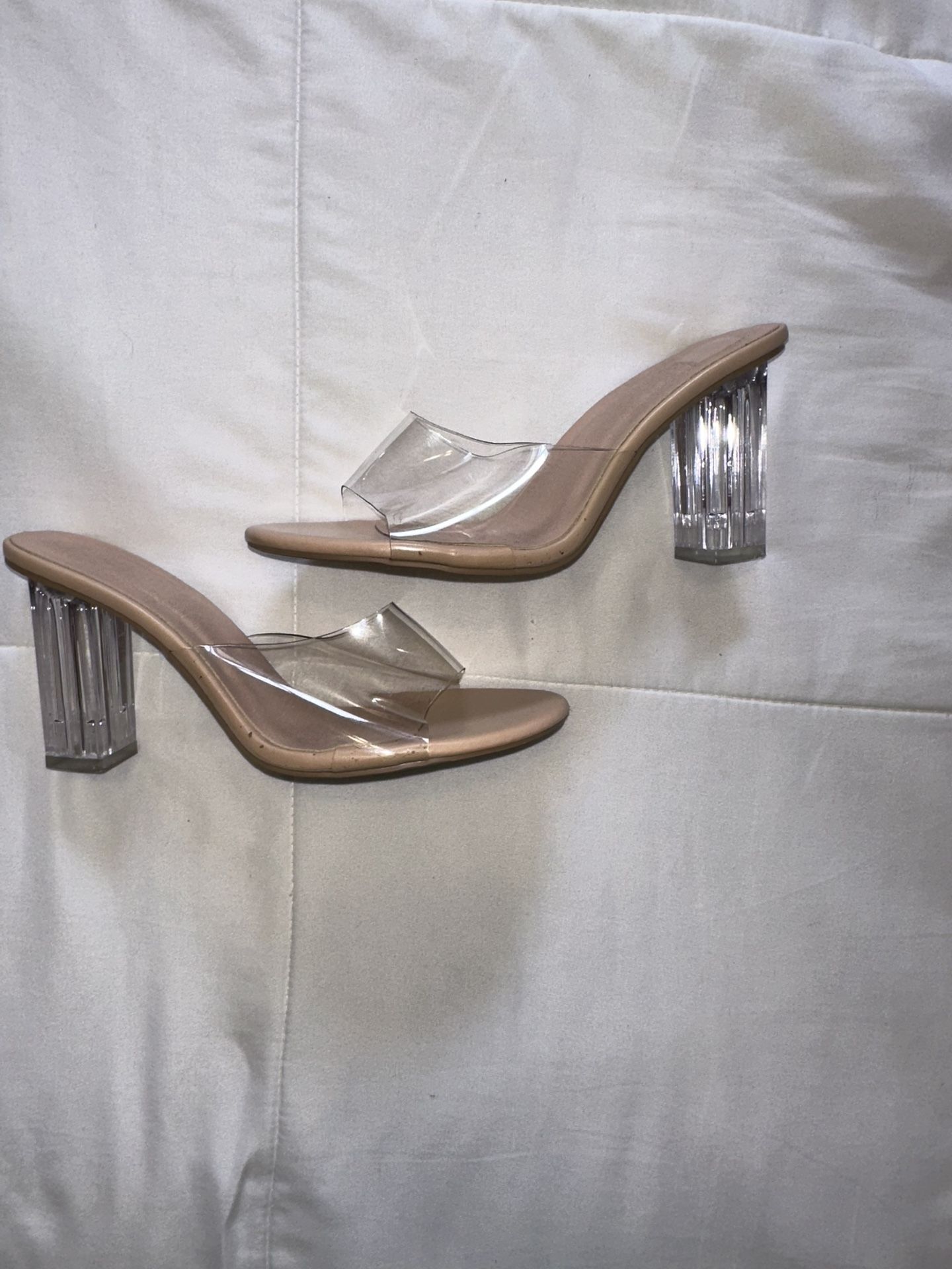 Clear Heels (6.5 US)