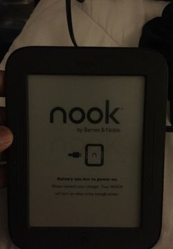 Works great looking to sell NOOK