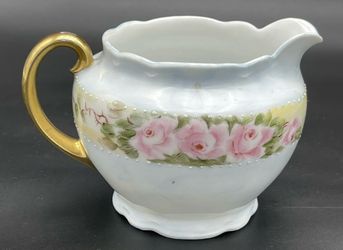 Bavaria Louise HandPainted Creamer 3 1/2" T x 5" x 3"