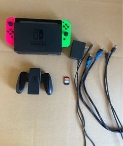 Nintendo Switch (Original) – Used, Good Condition + Star Wars Bundle
