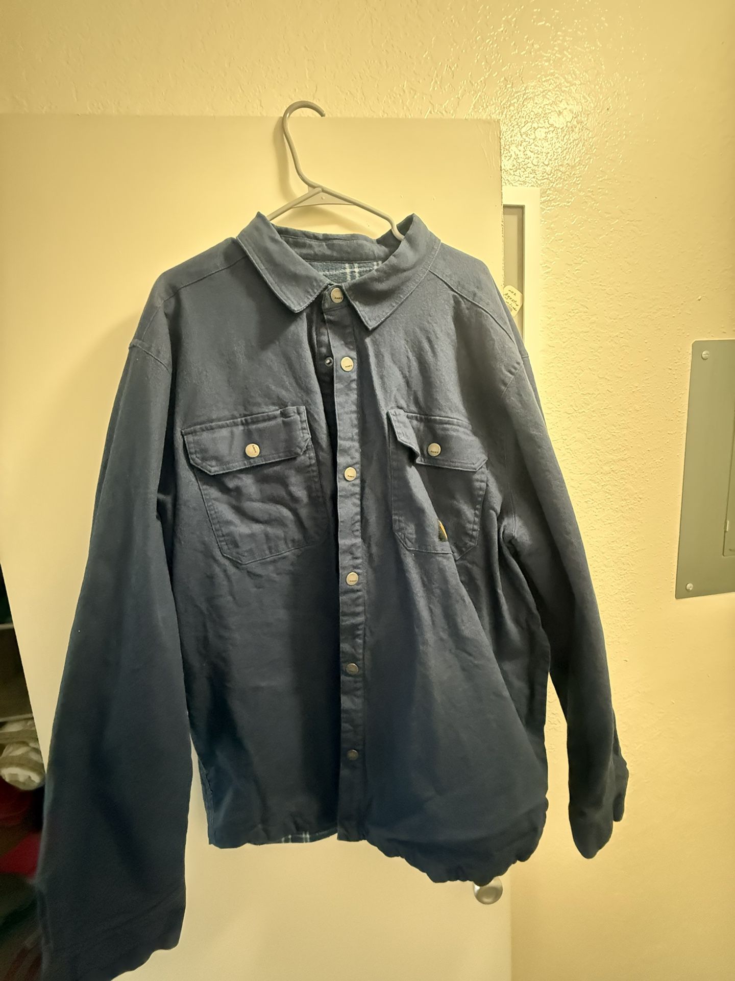 HAWX Navy Blue Fleece Jacket