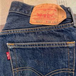 Levis 501s 34x34 20 Obo