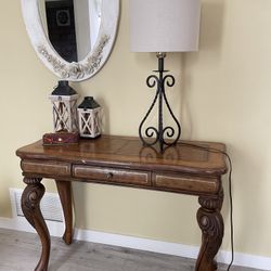 Beautiful Entrance Table 49 Inches Wide