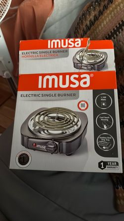 Imusa single stove burner