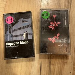 Depeche Mode Cassettes
