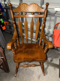 Wooden Rocking Chair