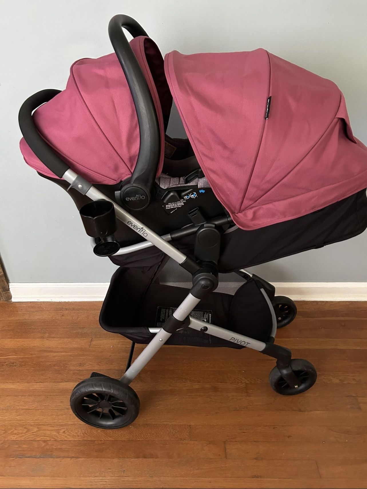 Dusty rose hotsell evenflo pivot