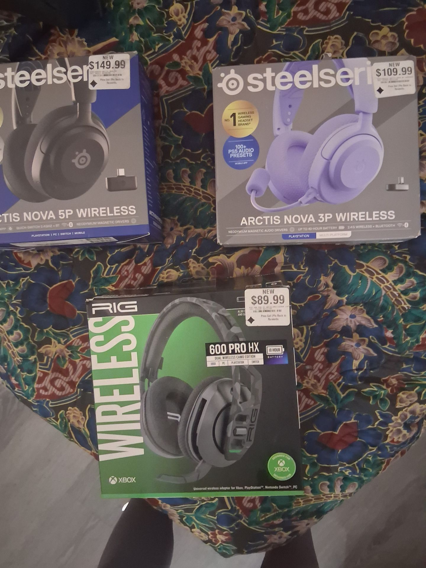 Gamer head phones