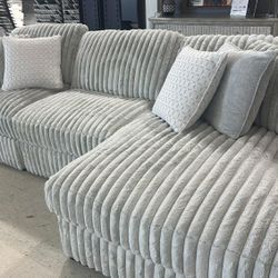 OM• $38 Initial • Brand New Stupendous Sectional With Chaise 