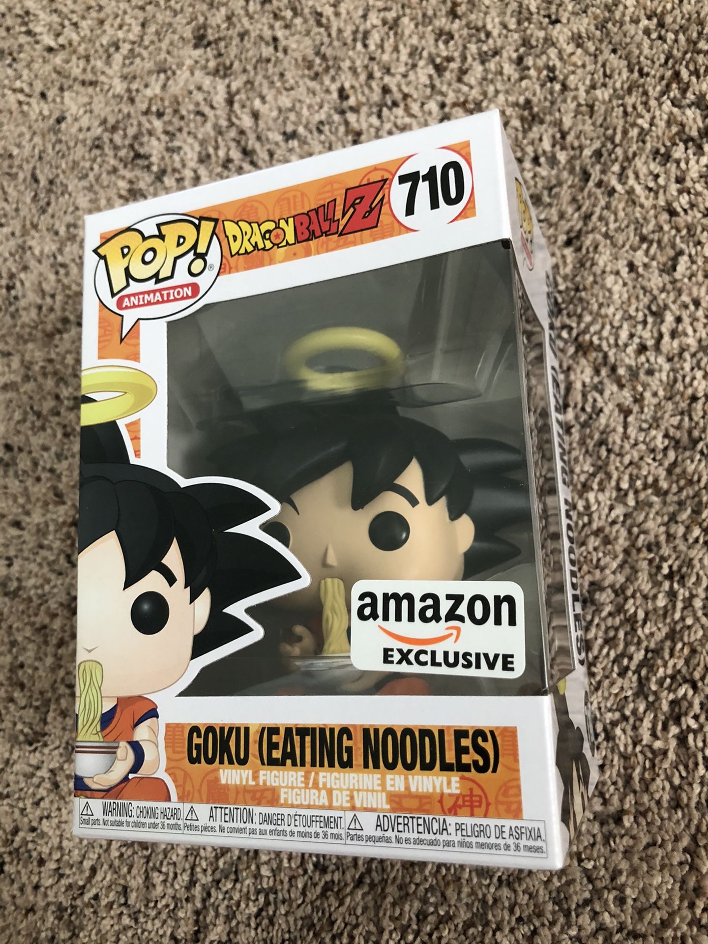 Funko Pop Vinyl - Dragonball Z - Goku Eating Noodles 🍜 (SOLD-OUT Amazon Exclusive) 🐉 💥