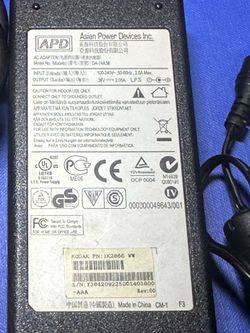 APD DA-74A38 AC Adapter 36V 2.05A