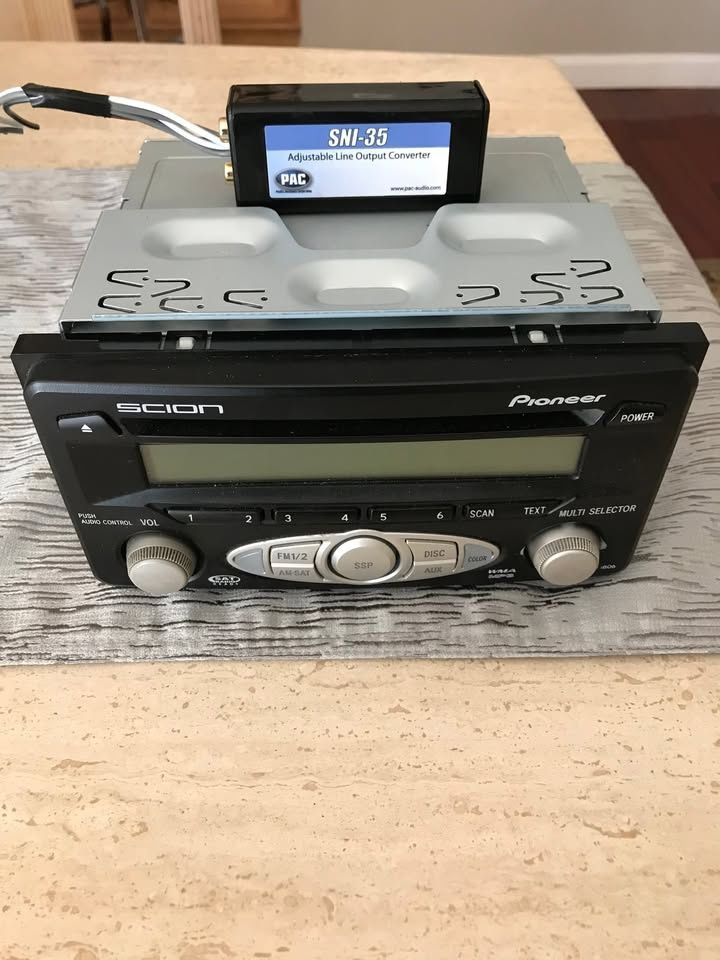 2004-2006 Scion xB OEM Radio & PAC SNI-35
