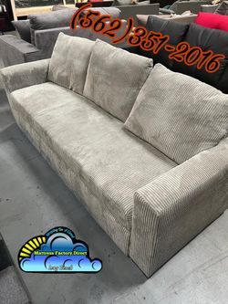Grey convertible couch sofa new Nuevo