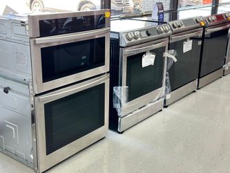 Brand New LG & Samsung Electric Gas Stoves $499 And Up For Sale near you!