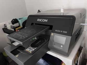 Direct To Garment Printer Ricoh Ri 1000