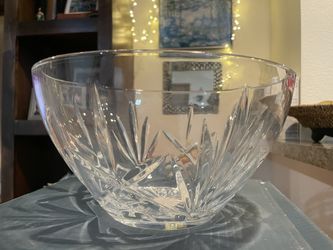 Marquis 10” Brookside Glass Bowl NEW