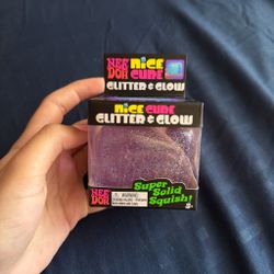purple glitter needoh