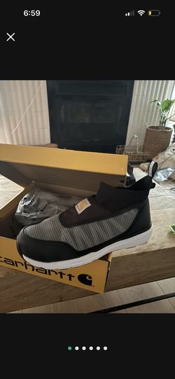 LOW PRICE MOVING- NEW CARHARTT MENS STEEL TOE WATERPROOF BOOTS