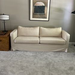 IKEA Karlstad Couch with washable linen covers