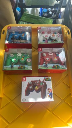 Super Mario And Zelda Nintendo Switch Wired Controllers