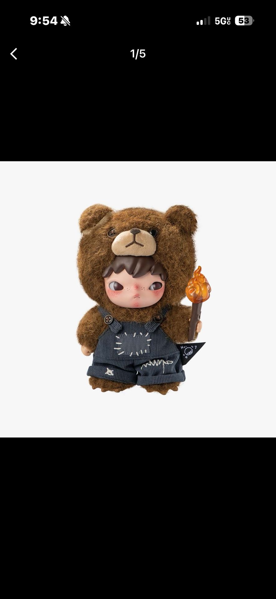 Hirono : Living wild fight for joy Plush