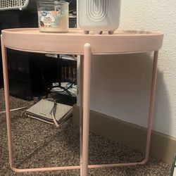 Pink Side Table 