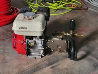 COMMERCIAL HONDA PRESSURE WASHER GX160 2700PSI 3.0GPM AR PUMP