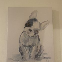 French Bulldog Dog Pet Animal Canvas Artwork Photo 16x20 Pet