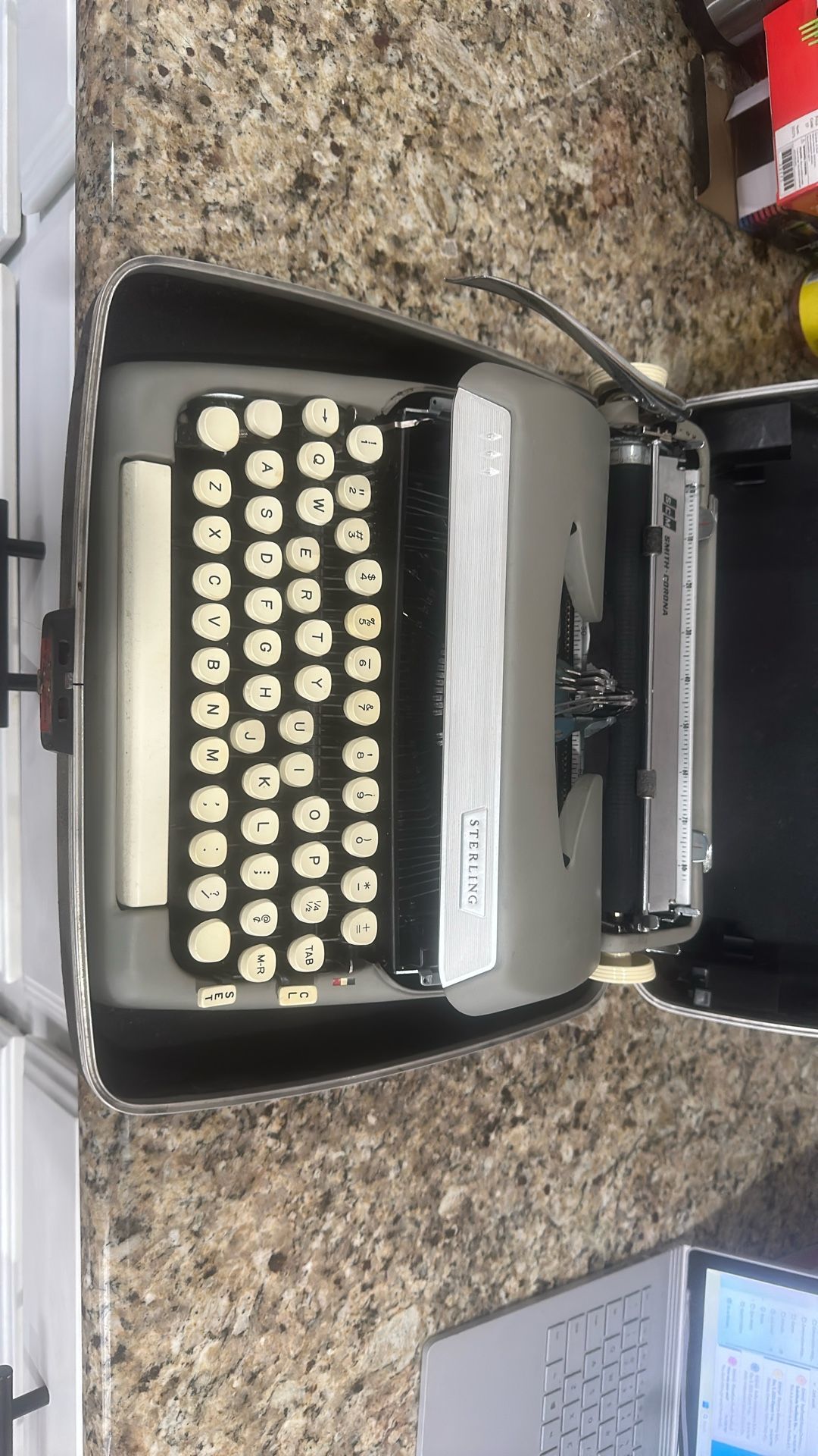 Smith and corona Sterling typewriter