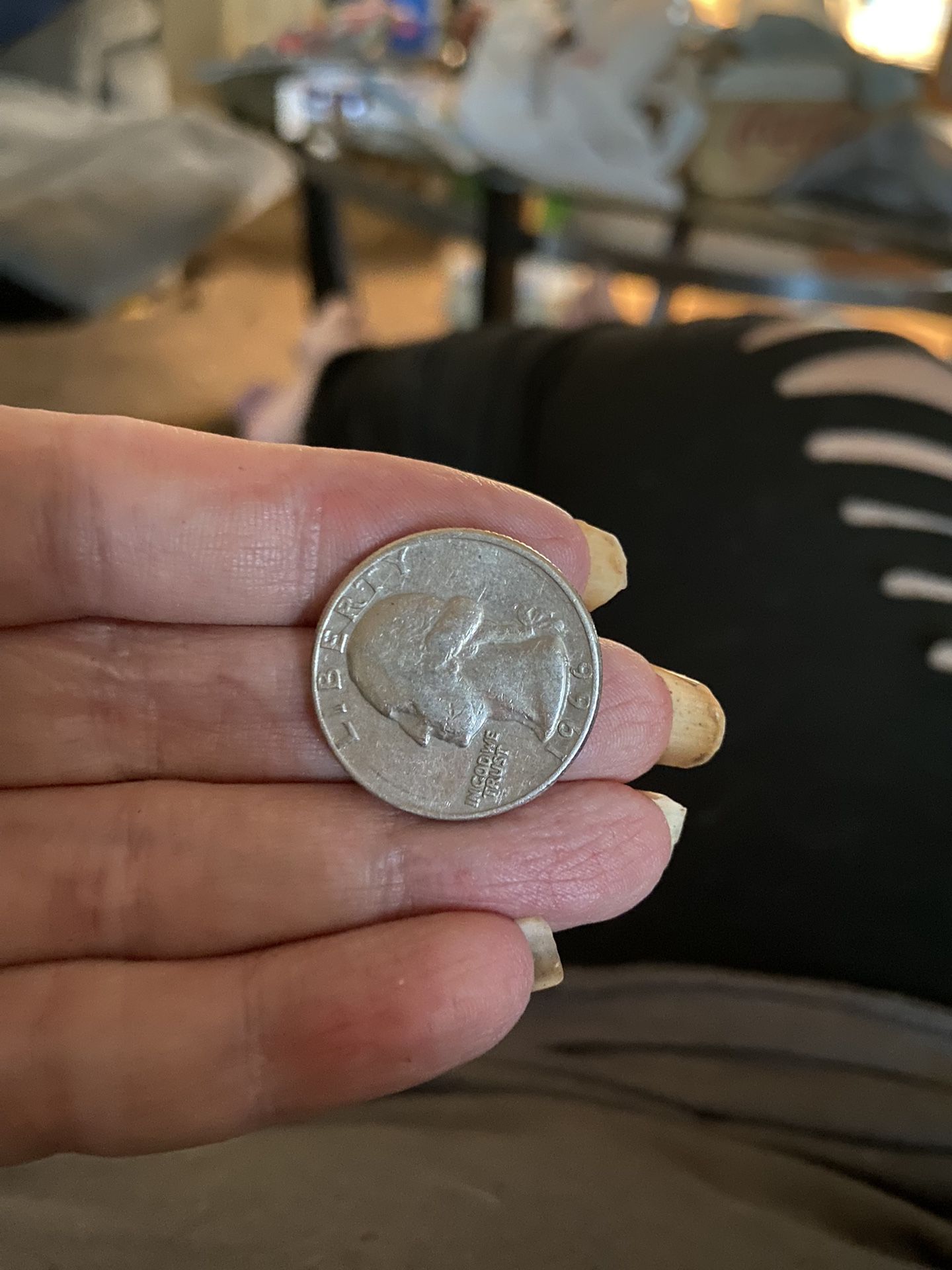 1966 Quarter With No Mint Mark Error 