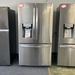 Lg French Door Refrigerator Stainless Steel 08INE