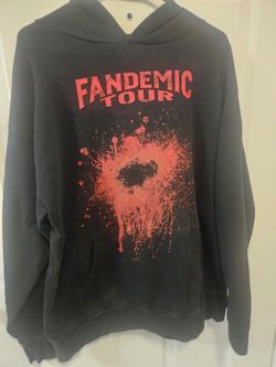 Fandemic Dead Convention Tour Black Hoodie
