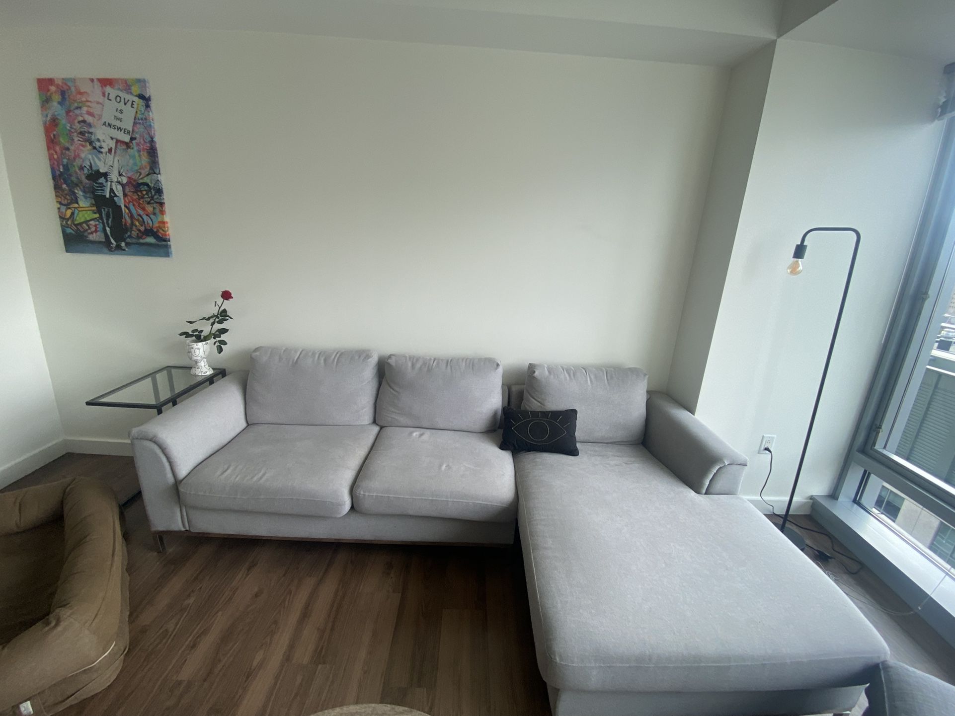 Grey Sectional Couch