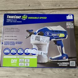 Graco TrueCoat 360 Variable Speed Electric Handheld Airless Paint Sprayer #6024