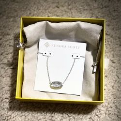 Kendra Scott Elisa 2025 Silver Collector’s Edition Short Pendant Necklace