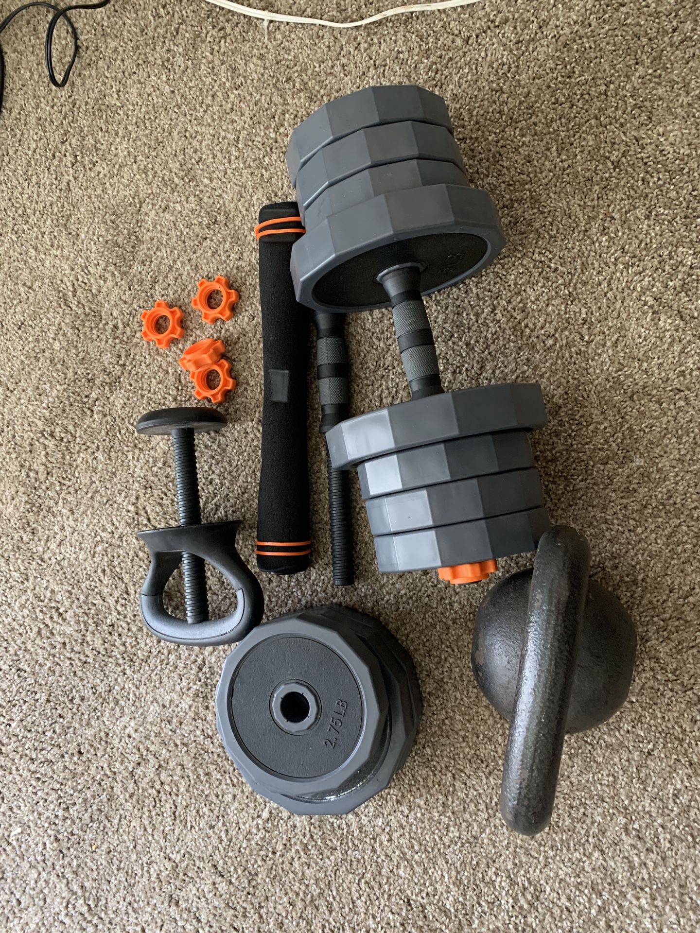 3 In 1 Weight Set 60lbs