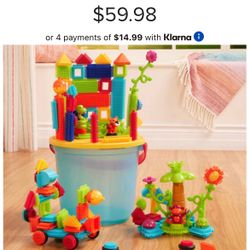 Set Of 120+ Bristle Toys