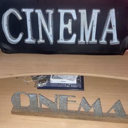 Cinema Signs/Decor