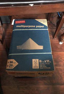 Staples multipurpose paper