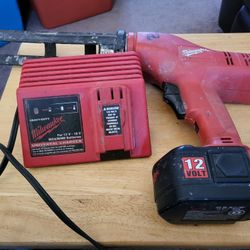 Milwaukee 12 V  Caulk gun. $50.00 