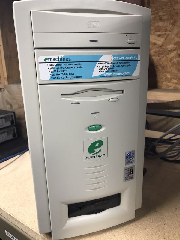 eMachines eTower 400i3 Vintage/Retro Computer for Sale in Bonney Lake