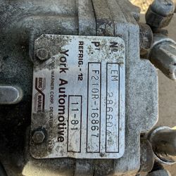 Porsche 911 Air Cooled A/C York Compressor