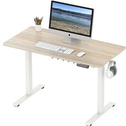 48-Inch Electric Height Adjustable Sit-to-Stand Desk