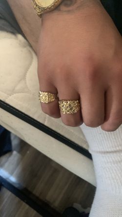 10k nugget ring